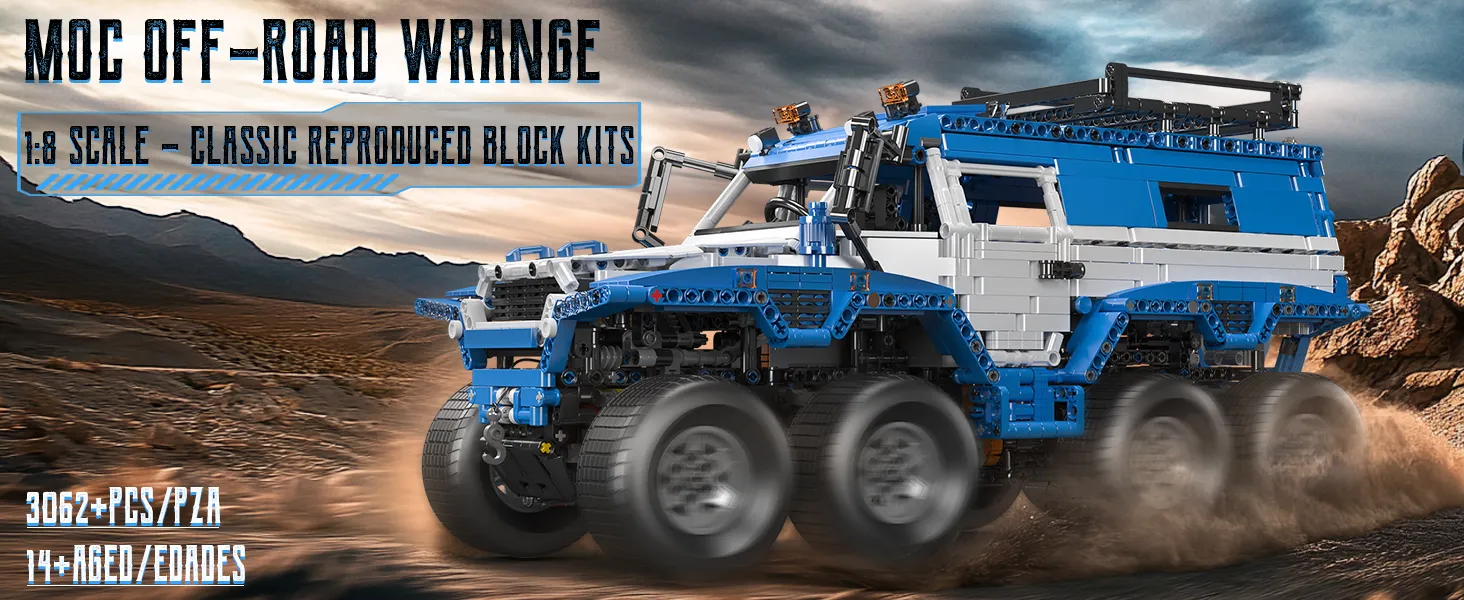 ساختنی مولد کینگ 13089 ماشین آفرود Shaman 8x8 ATV کنترلی