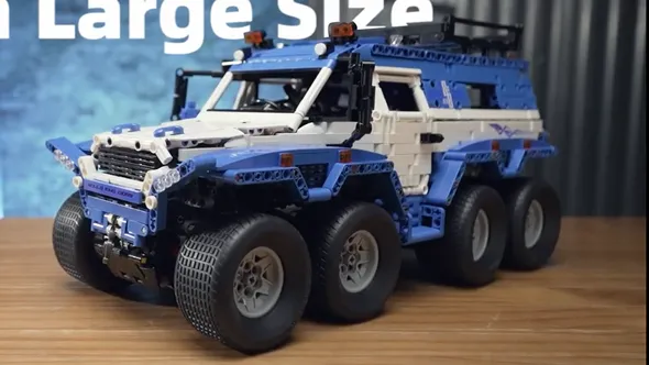 ساختنی مولد کینگ 13089 ماشین آفرود Shaman 8x8 ATV کنترلی