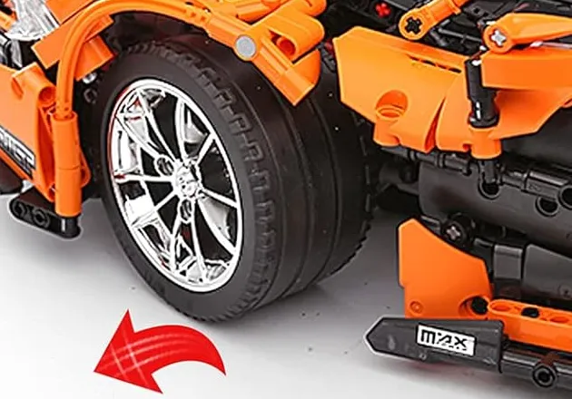 لگو مولدکینگ 13090 ماشین اسپرت McLaren P1 Amber ریموت دار