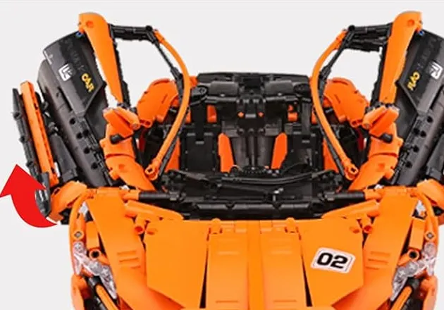 لگو مولدکینگ 13090 ماشین اسپرت McLaren P1 Amber ریموت دار