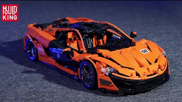 لگو مولدکینگ 13090 ماشین اسپرت McLaren P1 Amber ریموت دار