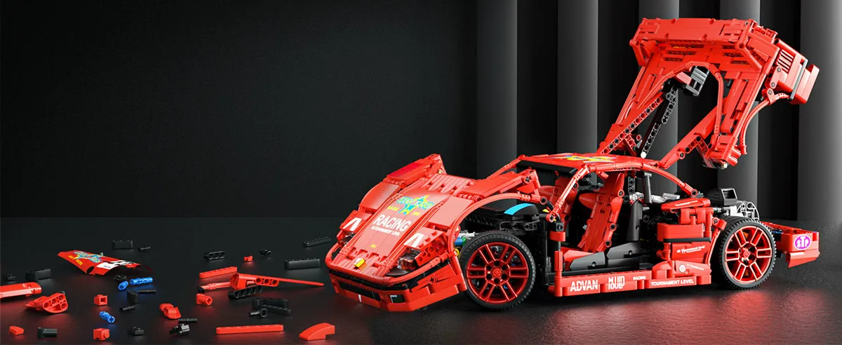 لگو مولدکینگ 13095 ماشین اسپرت Ferrari F40 LM