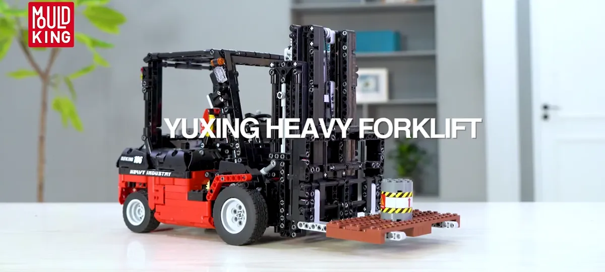لگو مولدکینگ 13106S ماشین لیفتراک Forklift ریموت دار