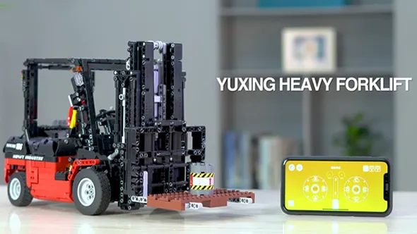 لگو مولدکینگ 13106S ماشین لیفتراک Forklift ریموت دار