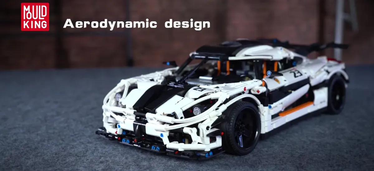 لگو مولدکینگ 13120 ماشین اسپرت Koenigsegg white