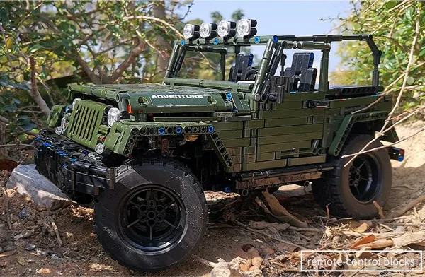 ساختنی مولد کینگ 13124sd ماشین آفرود Jeep Wrangler کنترلی