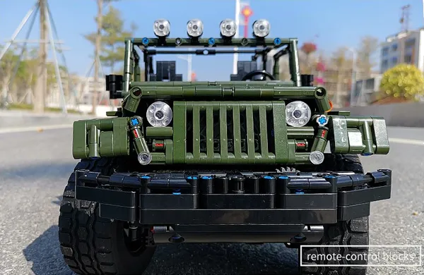 ساختنی مولد کینگ 13124sd ماشین آفرود Jeep Wrangler کنترلی