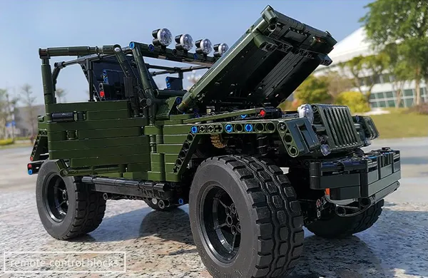 ساختنی مولد کینگ 13124sd ماشین آفرود Jeep Wrangler کنترلی