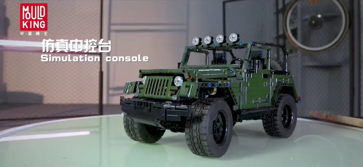ساختنی مولد کینگ 13124sd ماشین آفرود Jeep Wrangler کنترلی