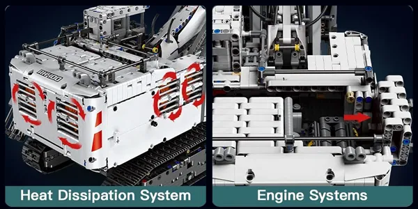 لگو مولدکینگ 13130S ماشین بیل مکانیکی Excavator