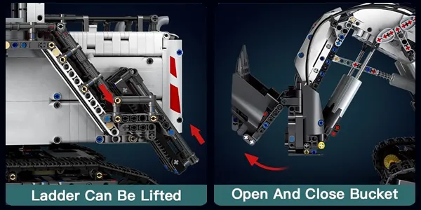 لگو مولدکینگ 13130S ماشین بیل مکانیکی Excavator