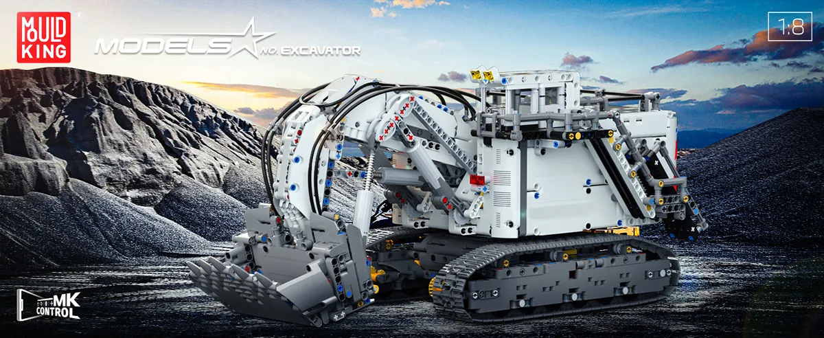 لگو مولدکینگ 13130S ماشین بیل مکانیکی Excavator