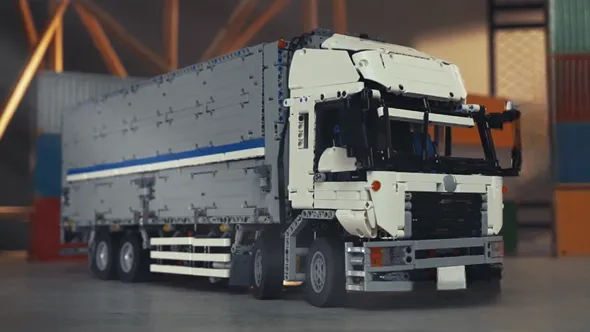 لگو مولدکینگ 13139ماشین کامیون بدنه بالدار Wing Body Truck کنترلی