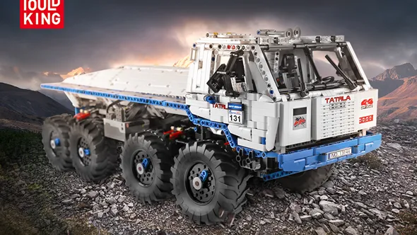 لگو مولدکینگ 13144 ماشین کامیون کمپرسی Tatra 813 truck ریموت دار