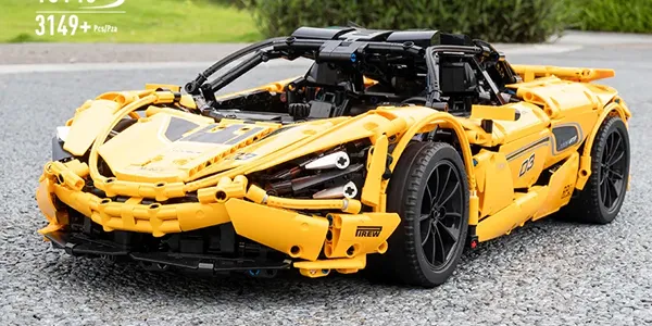 لگو مولدکینگ 13145SD ماشین اسپرت McLaren 720S Golden ریموت دار