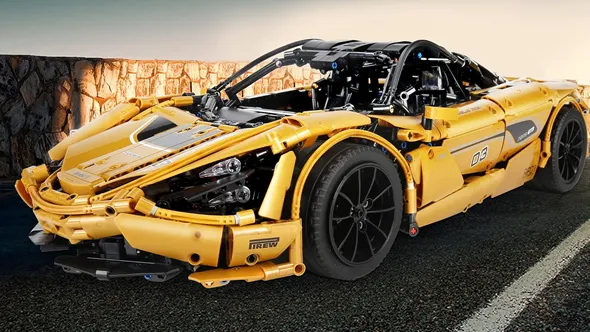 لگو مولدکینگ 13145SD ماشین اسپرت McLaren 720S Golden ریموت دار