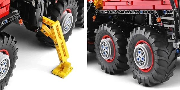 لگو مولدکینگ 13146 ماشین جرثقیل Articulated Logging ریموت دار