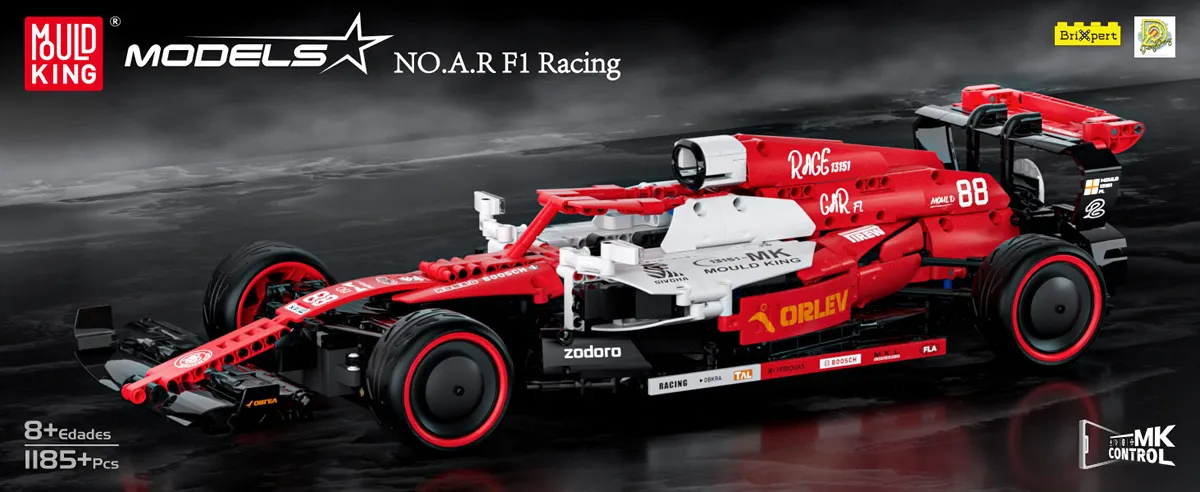 لگو مولدکینگ 13151S ماشین اسپرت A.R.E. F1 Racing Car ریموت دار