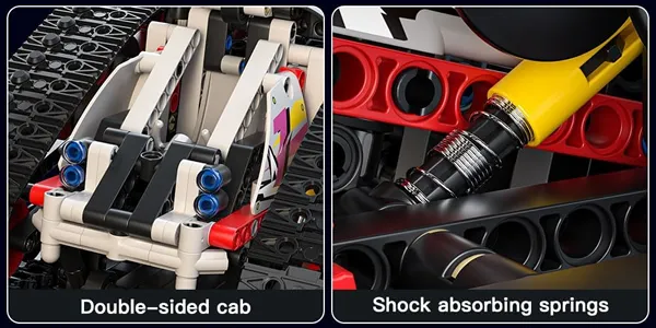 لگو مولدکینگ 13154 ماشین آفرود Double sided Vehicle ریموت دار