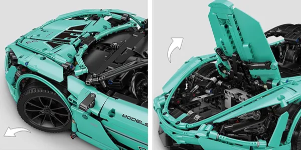 لگو مولدکینگ 13167 ماشین اسپرت McLaren 720S Tiffany