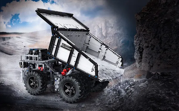 لگو مولدکینگ 13170 ماشین کامیون کمپرسی Mining dump truck