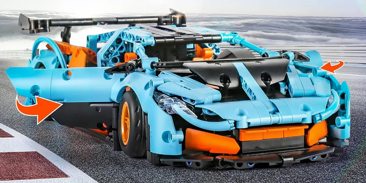 لگو مولدکینگ 13174 ماشین اسپرت McLaren P1 GTR ریموت دار