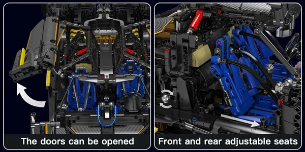 لگو مولدکینگ 13182 ماشین اسپرت Pagani Huayra
