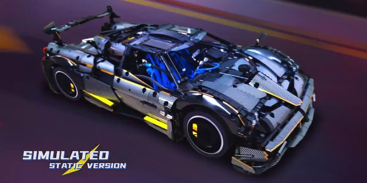 لگو مولدکینگ 13182 ماشین اسپرت Pagani Huayra