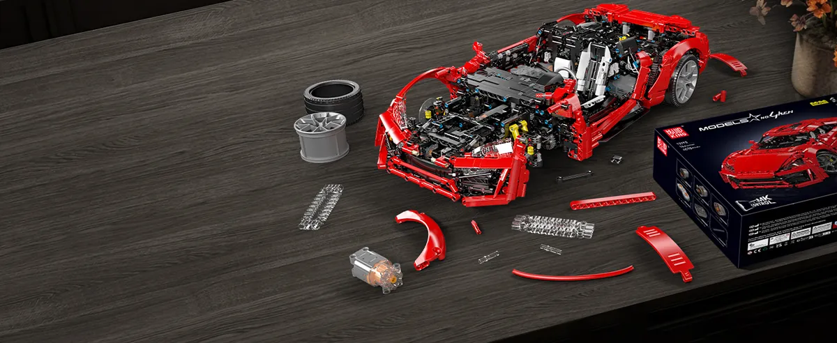 لگو مولدکینگ 13190 ماشین اسپرت W Motors Lykan ریموت دار