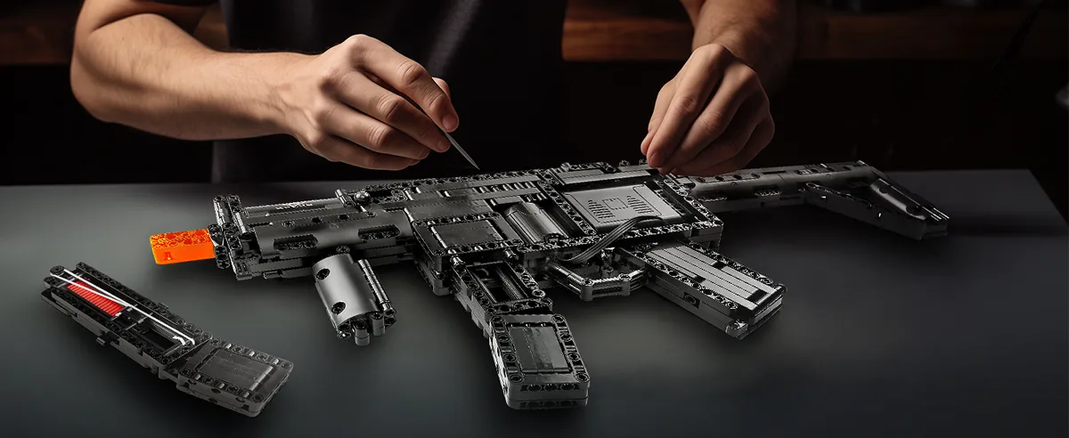 لگو مولدکینگ 14001 تفنگ مسلسل MP5 Submachine Gun