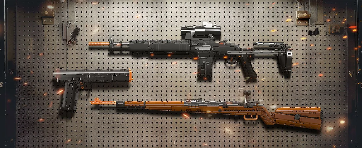 لگو مولدکینگ 14004 تفنگ کلت عقاب صحرایی Desert Eagle