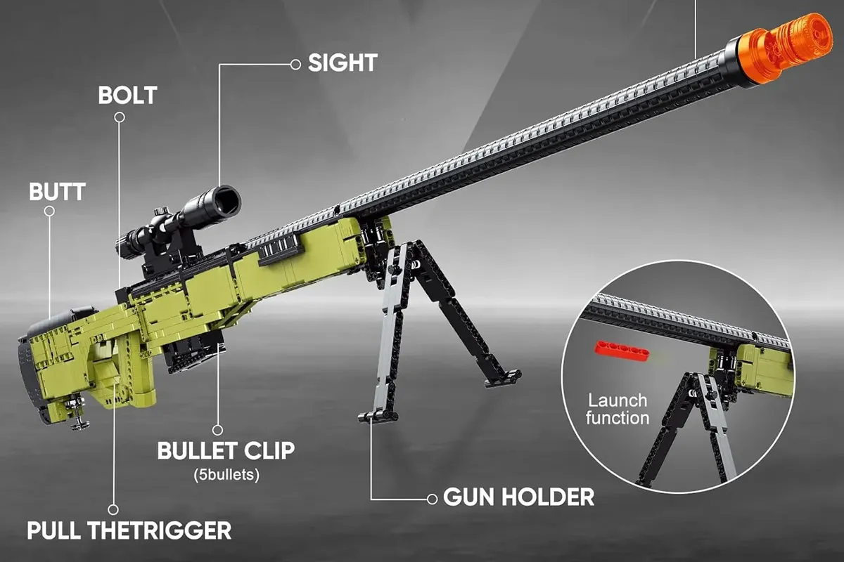 لگو مولدکینگ 14010 تفنگ تک تیرانداز AWM Sniper Rifle