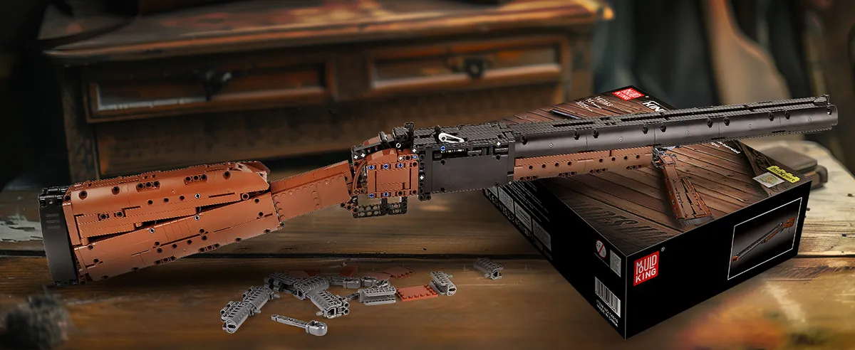 لگو مولد کینگ 14016S تفنگ ساچمه‌ زنی Double barreled Shotgun