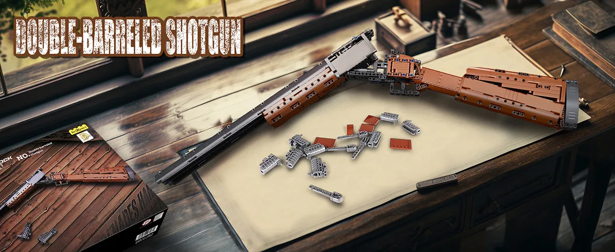 لگو مولد کینگ 14016S تفنگ ساچمه‌ زنی Double barreled Shotgun