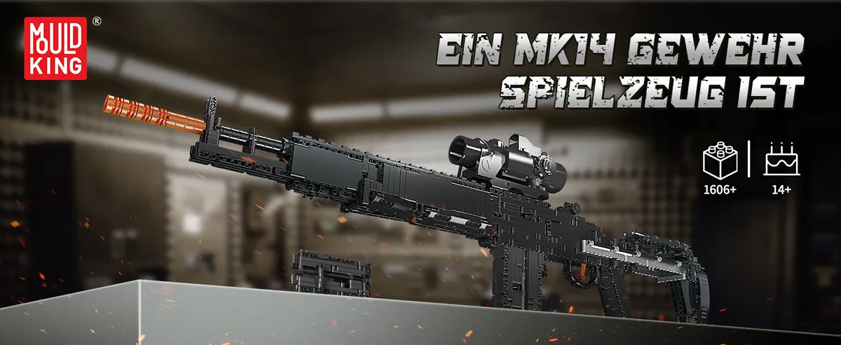 مولد کینگ 14026 تفنگ تک تیرانداز MK14 Rifle
