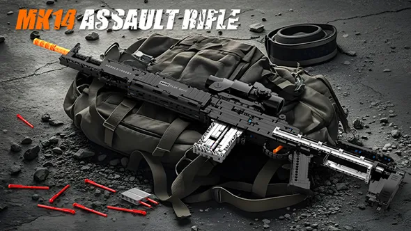 لگو مولد کینگ 14026 تفنگ تک تیرانداز MK14 Rifle