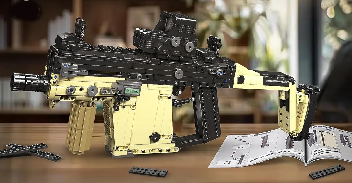 لگو مولد کینگ 14031S تفنگ مسلسل Kriss Vector