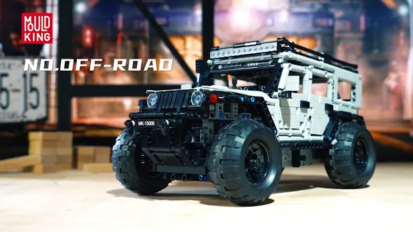 لگو مولدکینگ 15009 ماشین آفرود Jeep Wrangler Off-road ریموت دار