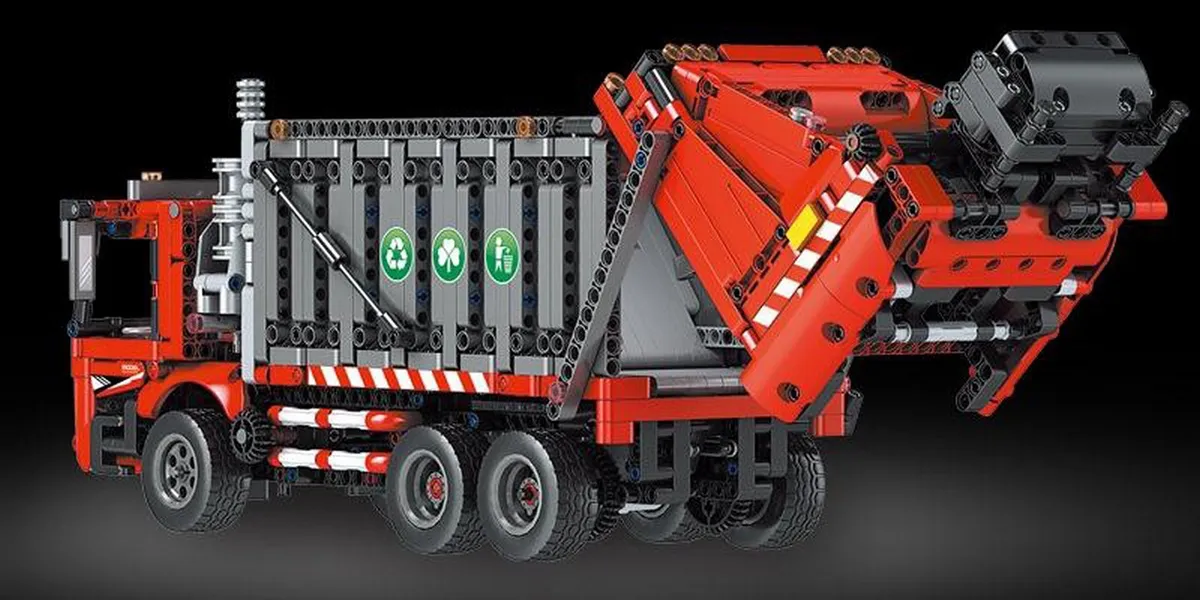 لگو مولدکینگ 15019 ماشین کامیون بازیافت Garbage Truck