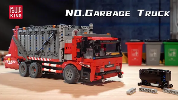 لگو مولدکینگ 15019 ماشین کامیون بازیافت Garbage Truck