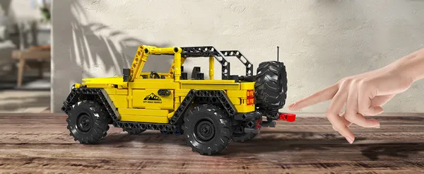 لگو مولدکینگ 15058 ماشین آفرود Jeep Wrangler عقب کش