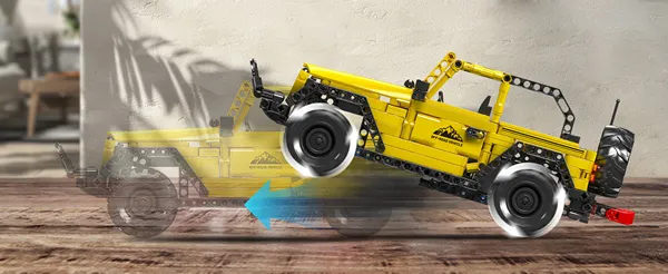 لگو مولدکینگ 15058 ماشین آفرود Jeep Wrangler عقب کش