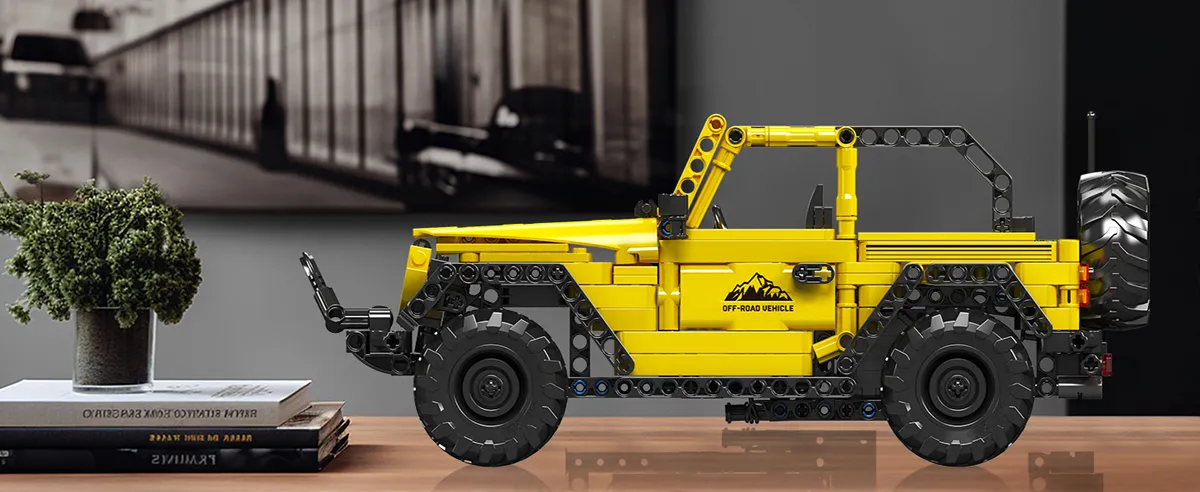 لگو مولدکینگ 15058 ماشین آفرود Jeep Wrangler عقب کش