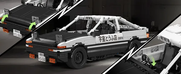 لگو مولدکینگ 15064 ماشین اسپرت Toyota AE86 عقب کش