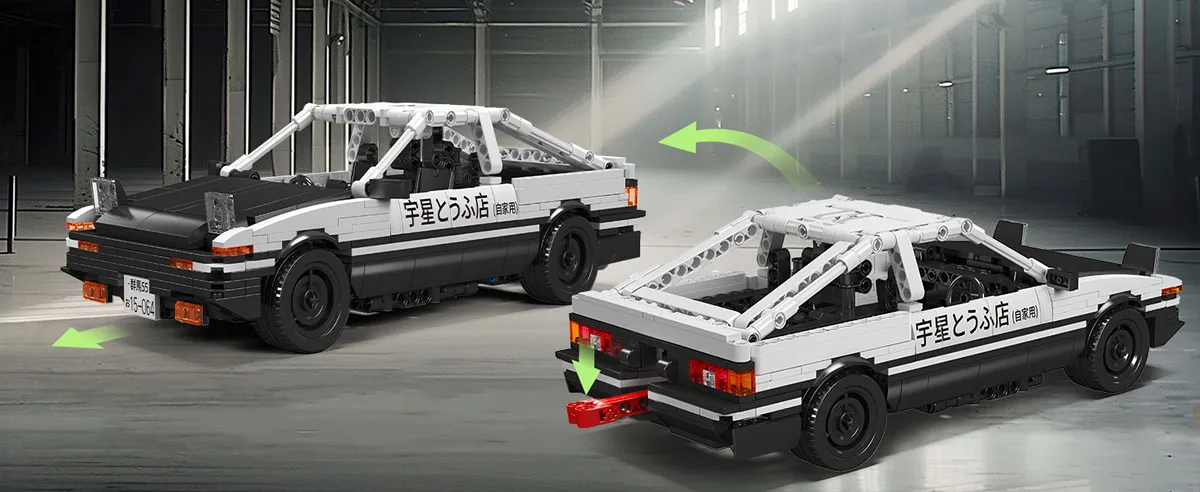 لگو مولدکینگ 15064 ماشین اسپرت Toyota AE86 عقب کش