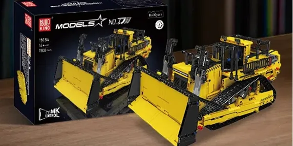 لگو مولدکینگ 15084 ماشین بولدوزر Caterpillar D11 ریموت دار