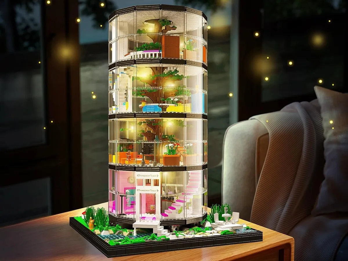 لگو مولدکینگ 16013 برج درختی شفاف Transparent Tower