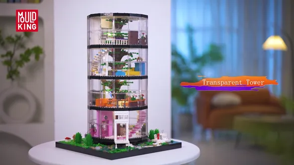 لگو مولدکینگ 16013 برج درختی شفاف Transparent Tower