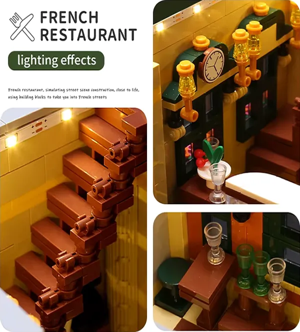 لگو مولدکینگ 16023 رستوران فرانسوی French Restaurant