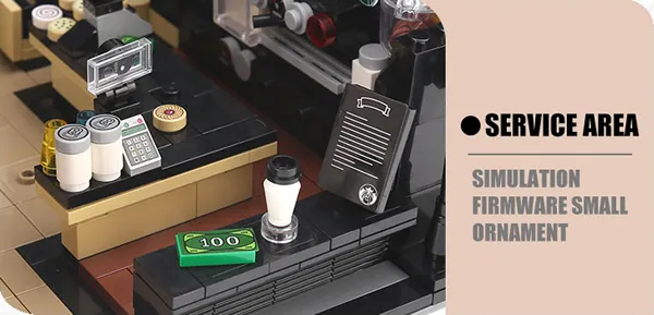  لگو ساختنی مولد کینگ 16036 کافی شاپ Coffee House